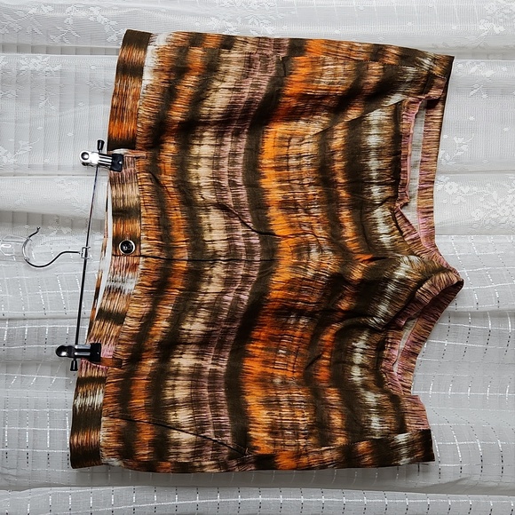 Prestige Original Greek Key100% Linen Shorts & Zip Front Short Sleeve Set Sz3XL - Picture 2 of 16